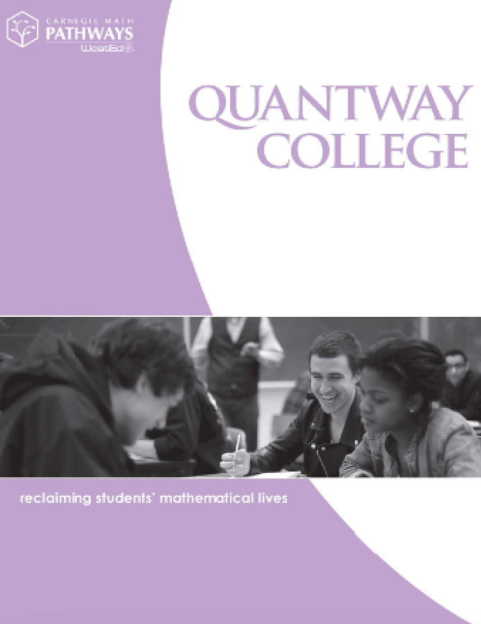 Quantway College book cover